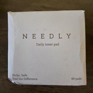 NEEDLY Daily Toner Pad 60 Pads Tightens Pores Moisturized Skin Facial Care